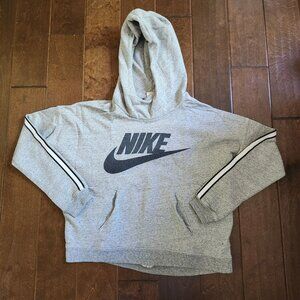 Nike Women’s Gray Pocket Pullover Hoodie - Size XS